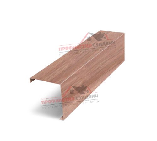 Купить декоративную накладку на столб угловая жалюзи Milan,Tokyo 0,45 Print Elite White Wood 