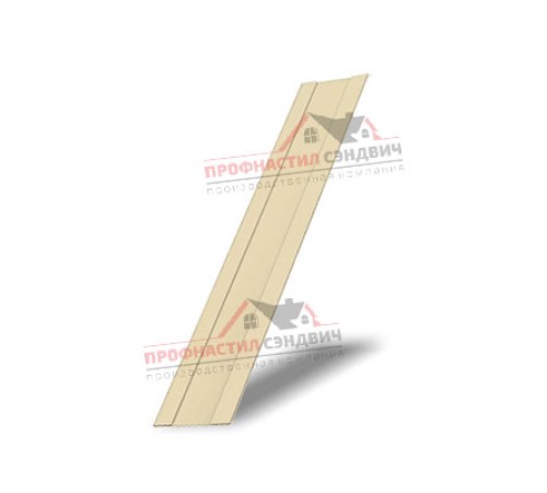 Купить крепежную планку жалюзи Milan,Tokyo 0,5 Satin с пленкой RAL 1015 светлая слоновая кость 