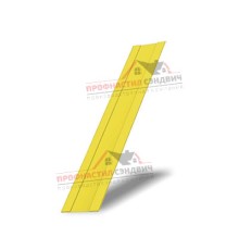 Крепежная планка жалюзи Milan,Tokyo 0,45 PE с пленкой RAL 1018 цинково-желтый