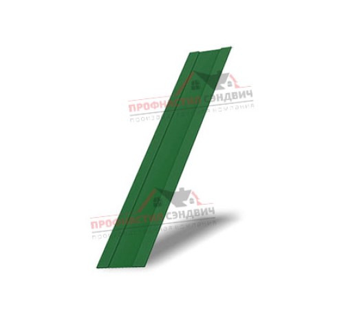 Купить крепежную планку жалюзи Milan,Tokyo 0,45 PE с пленкой RAL 6002 лиственно-зеленый 