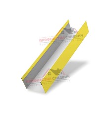 Крышка 65х40 жалюзи Milan,Tokyo 0,45 PE с пленкой RAL 1018 цинково-желтый