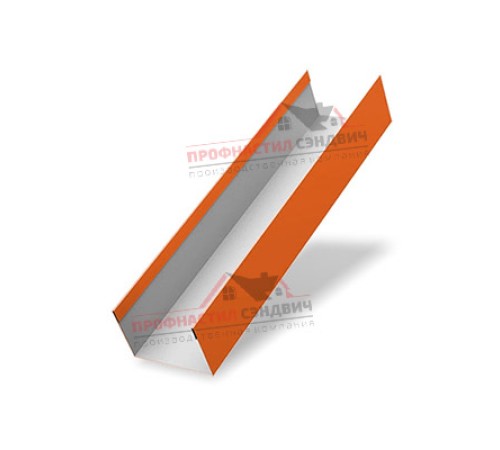 Купить крышку 65х40 жалюзи Milan,Tokyo 0,45 PE с пленкой RAL 2004 оранжевый 