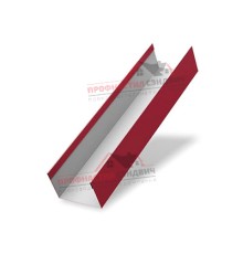 Крышка 65х40 жалюзи Milan,Tokyo 0,45 PE с пленкой RAL 3003 рубиново-красный