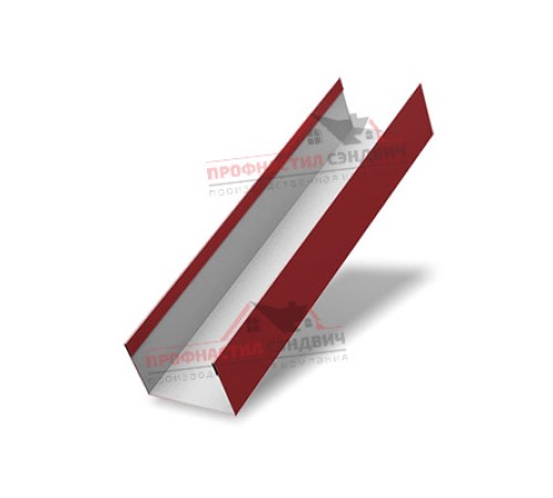 Купить крышку 65х40 жалюзи Milan,Tokyo 0,5 Rooftop Matte RAL 3011 коричнево-красный 