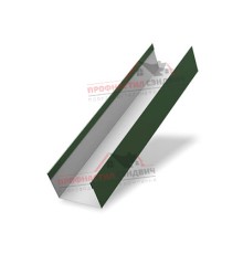 Крышка 40х65 жалюзи Milan,Tokyo 0,5 Velur RAL 6020 хромовая зелень