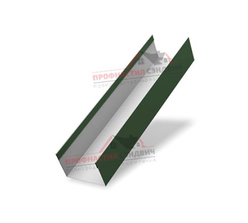 Купить крышку 40х65 жалюзи Milan,Tokyo 0,5 Velur RAL 6020 хромовая зелень 