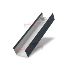 Крышка 65х40 жалюзи Milan,Tokyo 0,45 Drap RAL 7016 антрацитово-серый