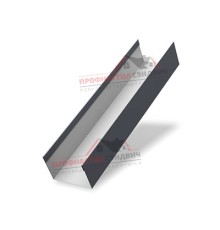 Крышка 65х40 жалюзи Milan,Tokyo 0,45 Drap RAL 7024 мокрый асфальт