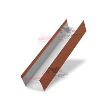 Крышка 65х40 жалюзи Milan,Tokyo 0,45 Drap RAL 8004 терракота