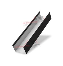 Крышка 65х40 жалюзи Milan,Tokyo 0,45 Drap RAL 9005 черный