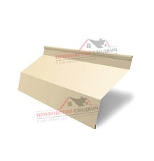 Ламель жалюзи Milan 0,45 PE с пленкой RAL 1015 светлая слоновая кость