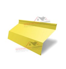 Ламель жалюзи Milan 0,45 PE с пленкой RAL 1018 цинково-желтый