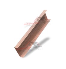 Декоративная накладка на столб жалюзи Milan,Tokyo 0,45 Print Elite White Wood