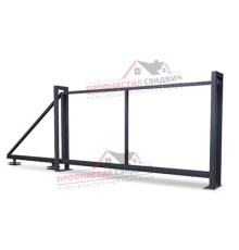 Ворота Жалюзи 1,68х3,6 RAL 7024 без заполнения