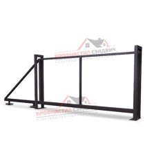 Ворота откатные Жалюзи 1,68х3,5 RR32 без заполнения