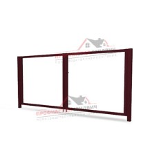 Ворота Жалюзи 1,68х3,6 RAL 3005 без заполнения