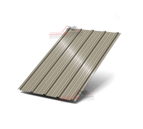 Купить профлист ММ35-0.5 Ширина-1000, Полиэстер RAL1035 