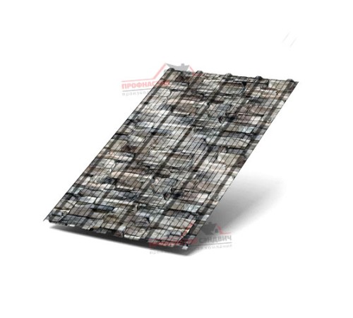 Купить профлист ММ35-0.5 Ширина-1000, ECOSTEEL Белый Камень 