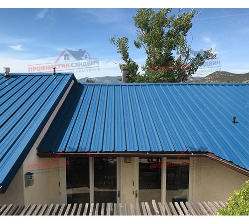 Купить профлист ММ35-0.5 Ширина-1000, Полиэстер RAL5015 