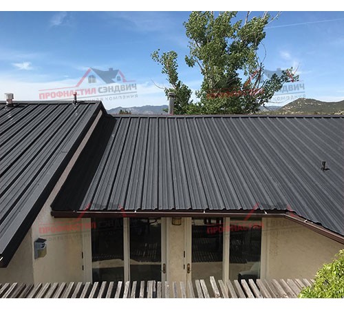 Купить профлист ММ35-0.45 Ширина-1000, Viking RAL7024 