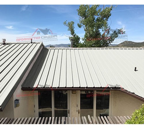 Купить профлист ММ35-0.6 Ширина-1000, Полиэстер RAL9003 