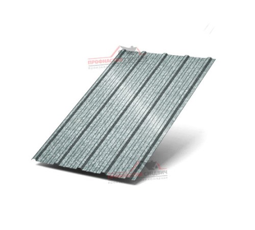 Купить профлист ММ35-0.75 Ширина-1000, оцинкованный 