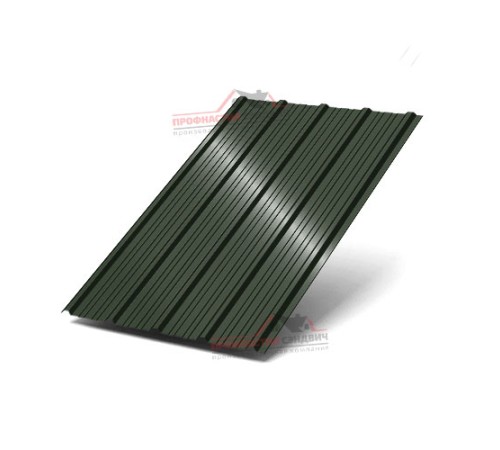 Купить профлист ММ35-0.45 Ширина-1000, Viking RAL6007 