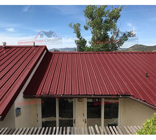 Купить профлист ММ35-0.5 Ширина-1000, Norman RAL3011 