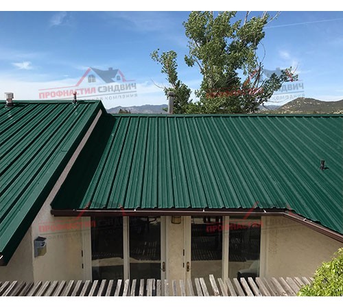 Купить профлист ММ35-0.45 Ширина-1000, Viking RAL6005 