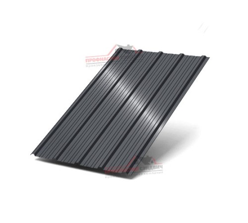 Купить профлист ММ35-0.5 Ширина-1000, PURMAN RAL7024 