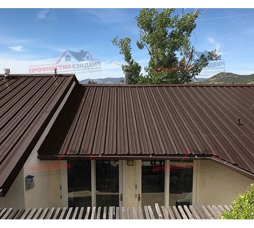 Купить профлист ММ35-0.5 Ширина-1000, Norman RAL8017 