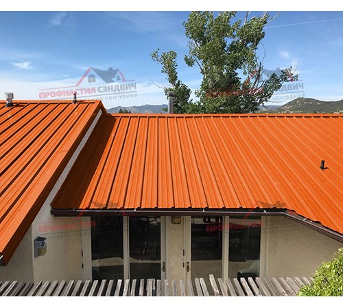 Купить профлист ММ35-0.5 Ширина-1000, Norman RAL2004 