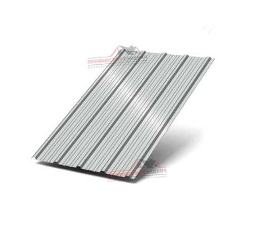 Купить профлист ММ35-0.5 Ширина-1000, Полиэстер RAL7035 