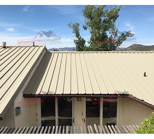 Купить профлист ММ35-0.5 Ширина-1000, Полиэстер RAL1015 