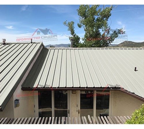 Купить профлист ММ35-0.7 Ширина-1000, Полиэстер RAL9002 