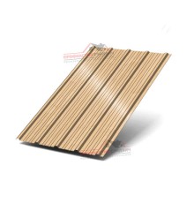 Профлист ММ35-0.5 Ширина-1000, ECOSTEEL Клен