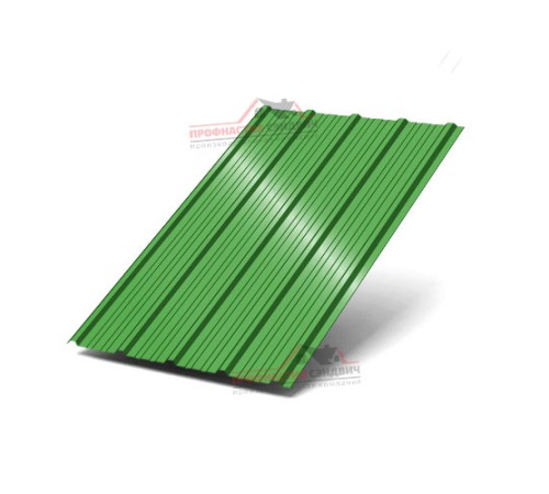 Купить профлист ММ35-0.5 Ширина-1000, Полиэстер RAL6018 