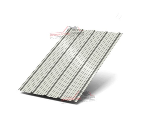 Купить профлист ММ35-0.45 Ширина-1000, Полиэстер RAL9002 