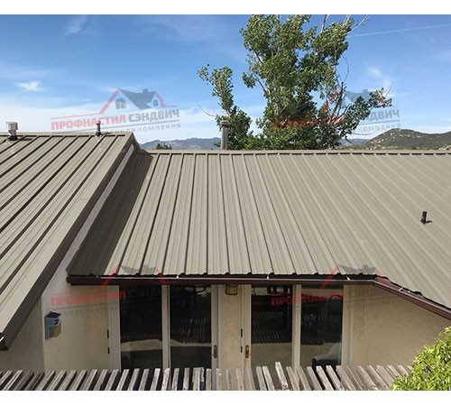 Купить профлист ММ35-0.7 Ширина-1000, Полиэстер RAL1035 