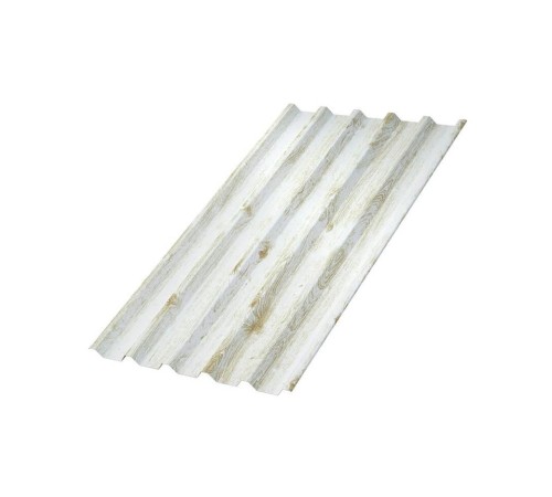 Купить профнастил С44-1000-0.35 ECOSTEEL_MA Беленый Дуб-0.35 