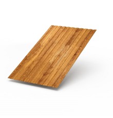 Профнастил С8-1150-0.65 ECOSTEEL_T Золотой Дуб