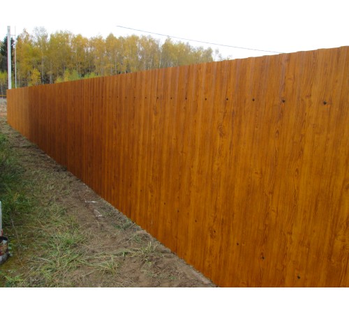 Купить профнастил МП20-1100-0.35 ECOSTEEL_T Золотой Дуб 