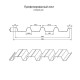 Купить арочный профнастил оцинкованный Н60-0.6 цена за м2. 