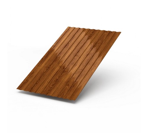 Купить профнастил С8-1150-0.6 ECOSTEEL Мореный Дуб 