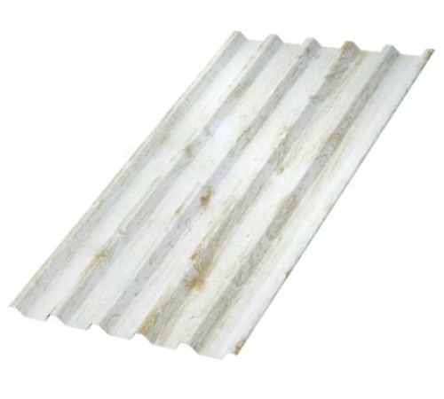 Купить профнастил С44-0.5, Ширина-1100, ECOSTEEL_MA Беленый Дуб-0.5 