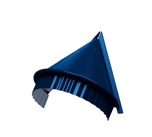 Заглушка конька круглого конусная-0,5 Призма Atlantis