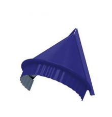 Заглушка конька круглого конусная-0,45 Полиэстер RAL5002