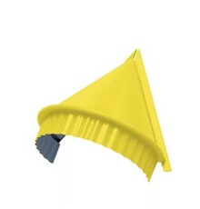 Заглушка конька круглого конусная-0,5 Norman RAL1018